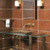 WS418 LED BBB set RMH Bronze Light Fixture