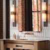 WS423 RMH Bronze Light Fixture