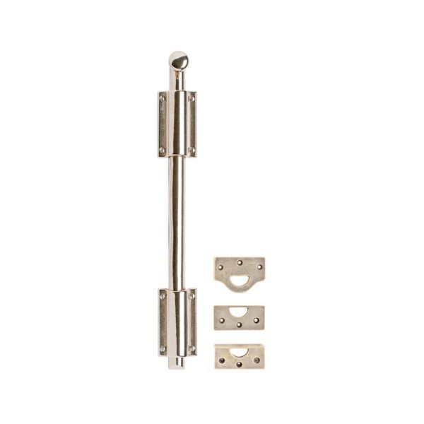 Surface Bolt - with 4" Tall Rectangular Mounting Brackets and 1" Bolt 1 MB12 RMH Bronze Surface Bolt