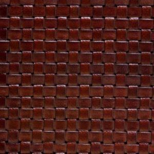 Brown Weave Leather Escutcheon (LBW)