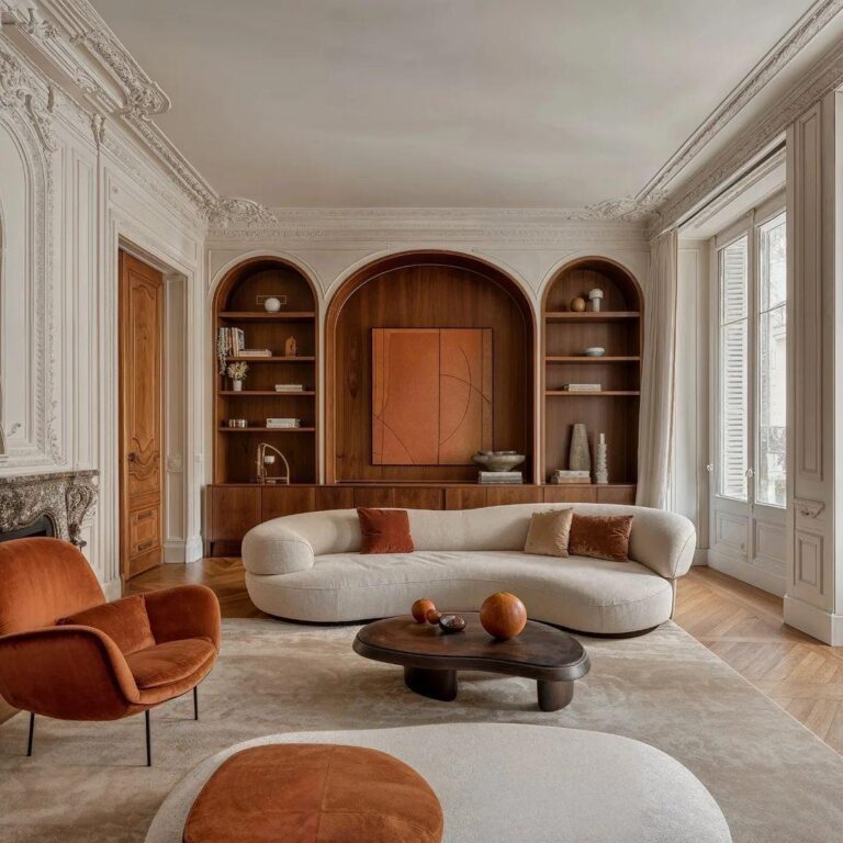 Art Nouveau Interior Design: Curves, Bronze, and Home Style