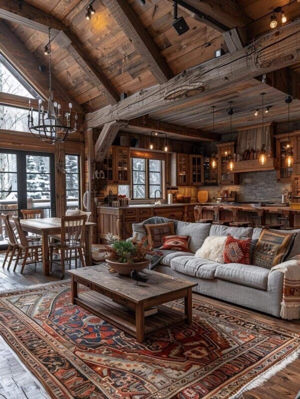 Cabin Interior Design Guide: 14 Modern Ideas + Cozy Decor Tips
